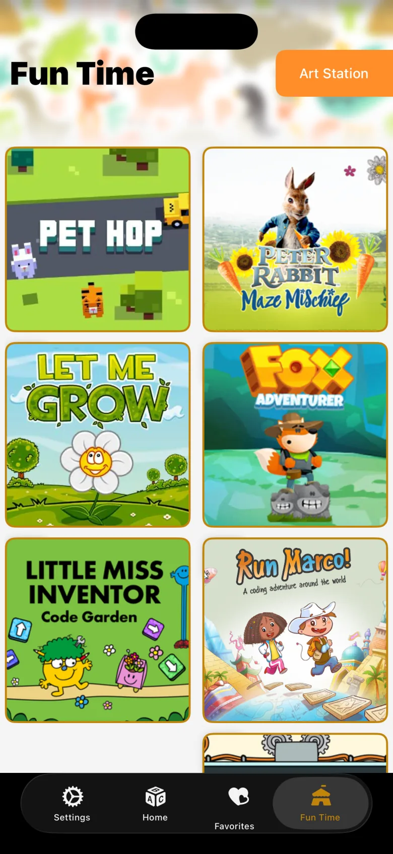 Baby Kids Tube: Videos & Games games screen